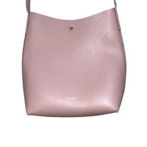 Anthropologie Samara Vegan Leather Chic Mauve Crossbody Bag